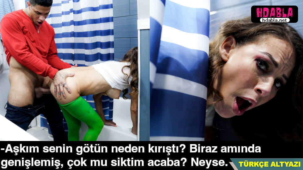 Duşta kız arkadaşımı domalık görünce amına yasladım Oysaki Annemmiş